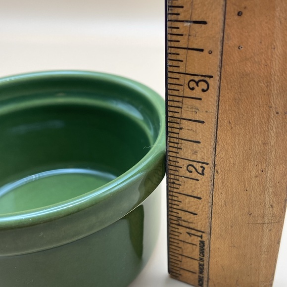 Emile Henry Deep Green ramekin or small bowl. Made in France. - Picture 10 of 12